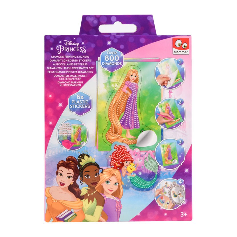 Canenco - Disney Princess Diamond Painting Stickers Making