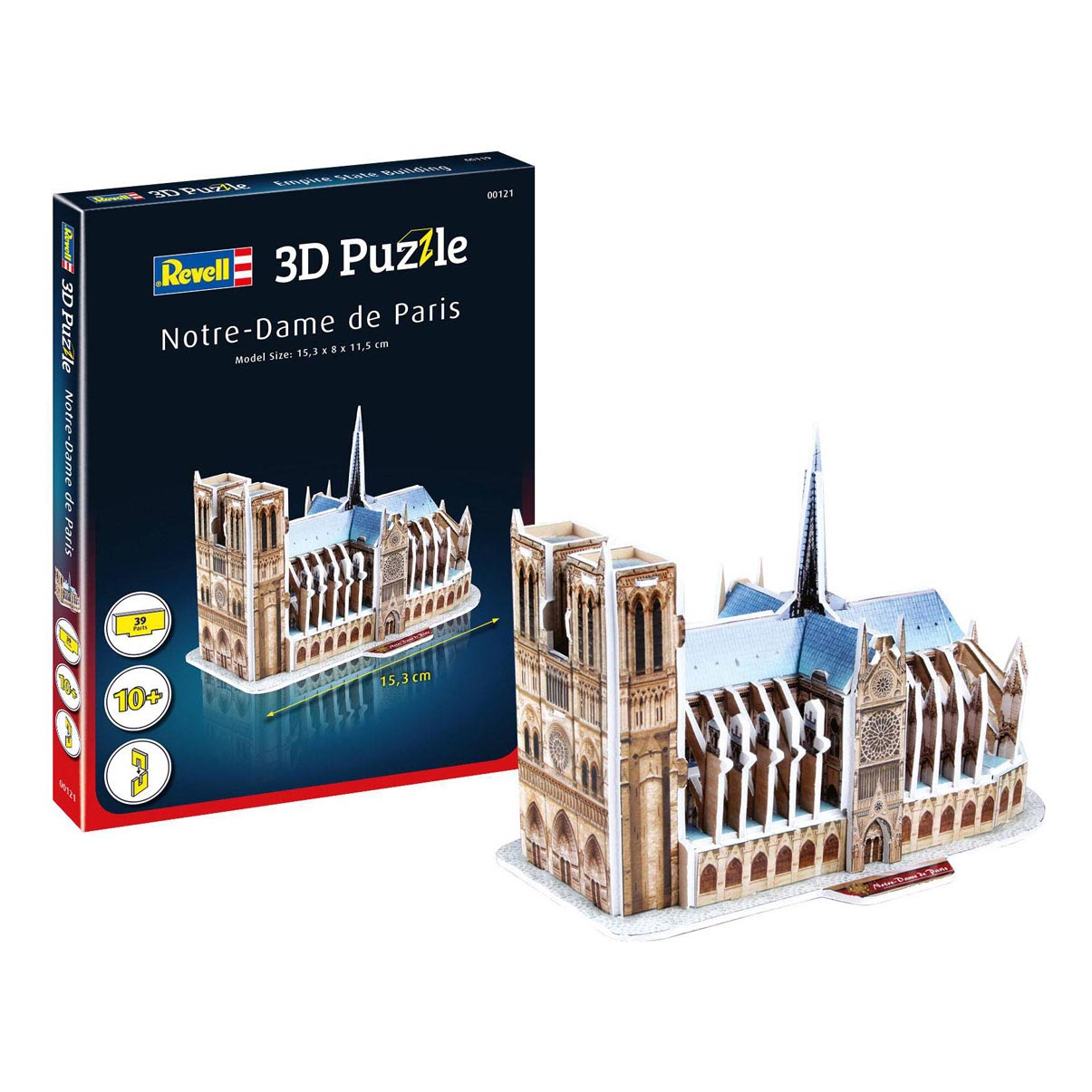 Revell 3D Puzzle Building Kit - Notre Dame 00121