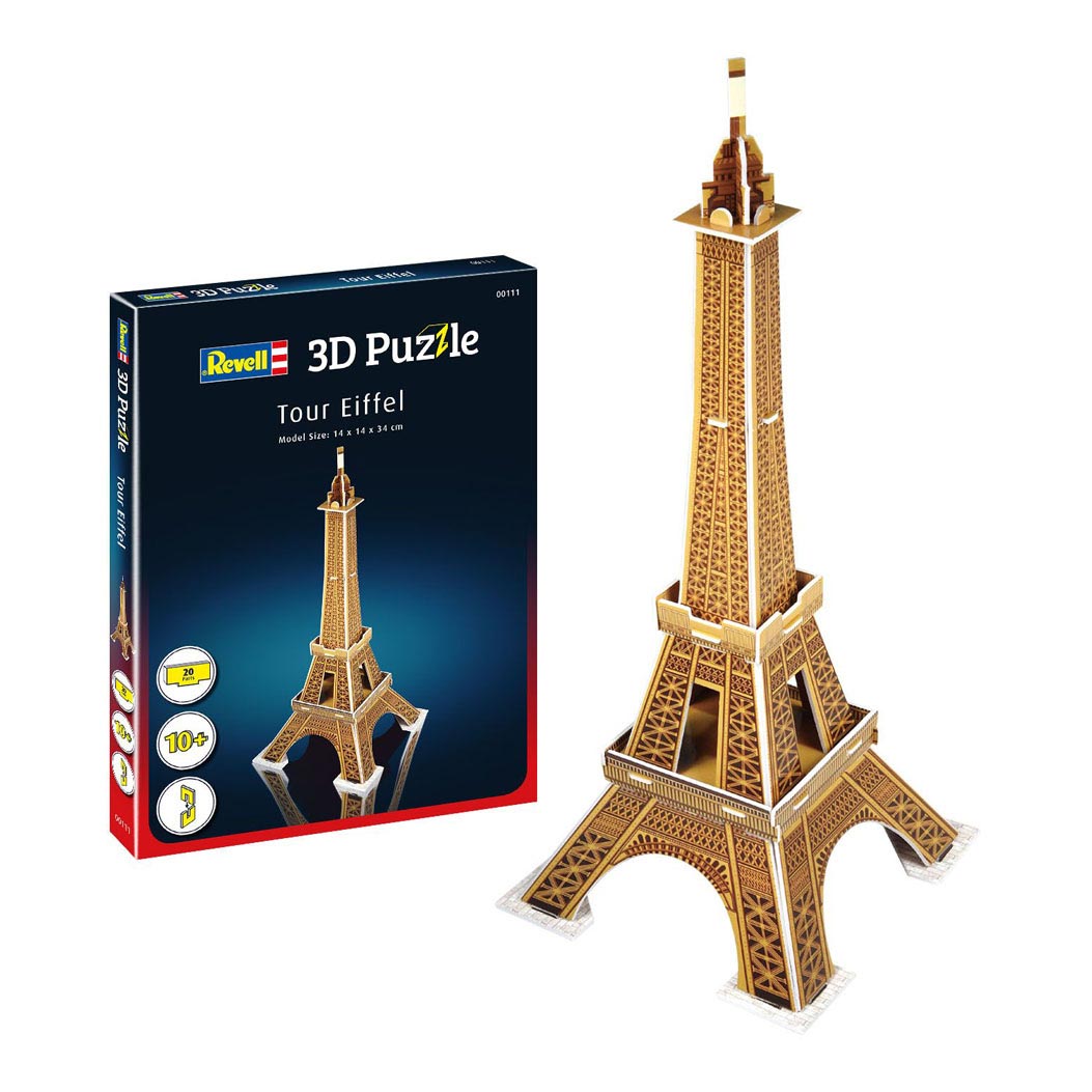 Revell 3D Puzzle Building Kit - Eiffel Tower 00111