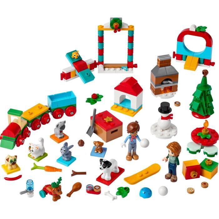 LEGO Friends - Calendrier de l'Avent - 24 Cadeaux dont 8 Figurines d'Animaux