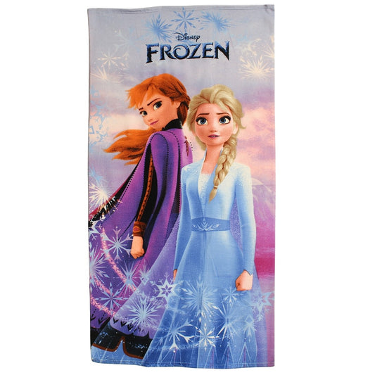 Serviette polyester La reine des neiges.