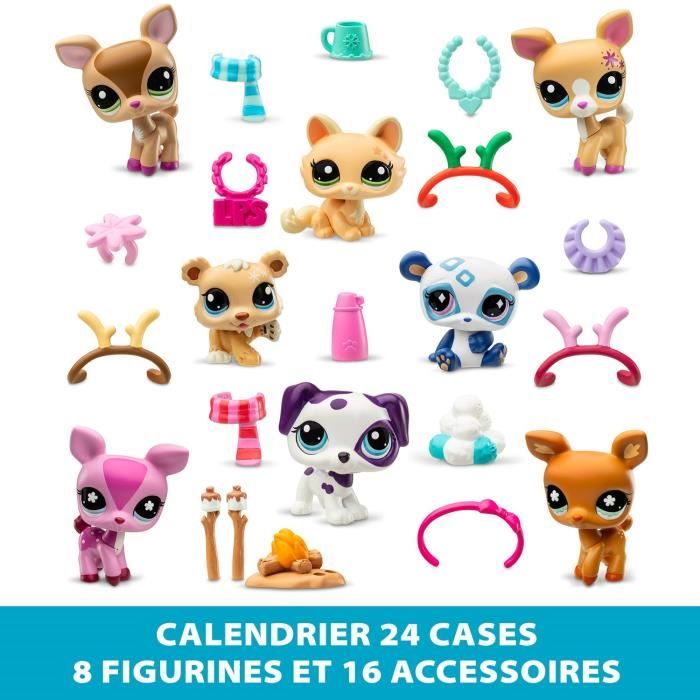 Calendrier de l'Avent - BANDAI - Littlest Pet Shop avec surprises quotidiennes