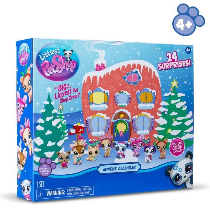 Calendrier de l'Avent - BANDAI - Littlest Pet Shop avec surprises quotidiennes