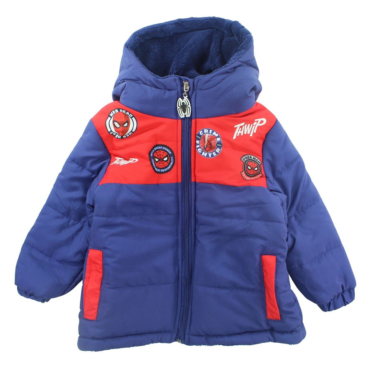 Parka capuche Spiderman