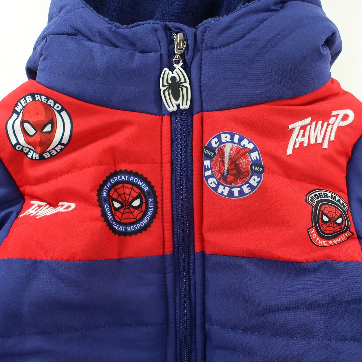 Parka capuche Spiderman