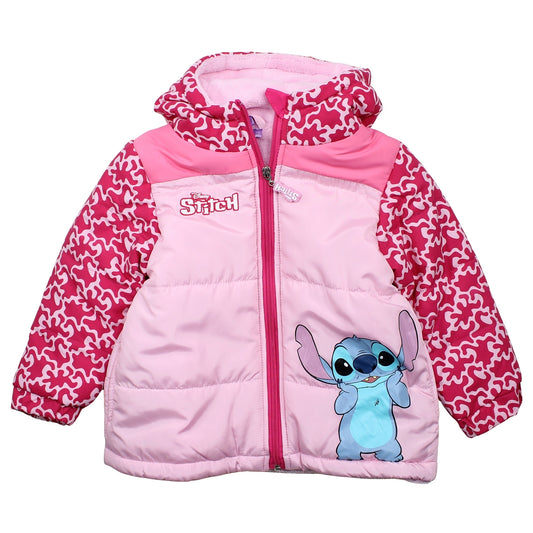 Parka capuche fille Lilo Stitch